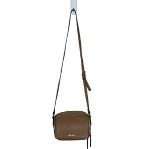 Nine West Y2K light brown small doble zipper small crossbody bag